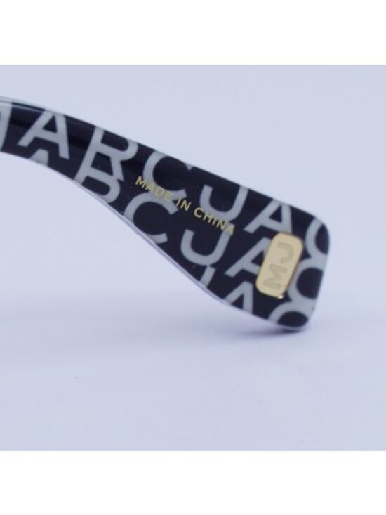 Marc Jacobs MJ 1087/S 0807 2K Sunglasses Black Cat Eye Frame, Grey AR Lenses main image 5